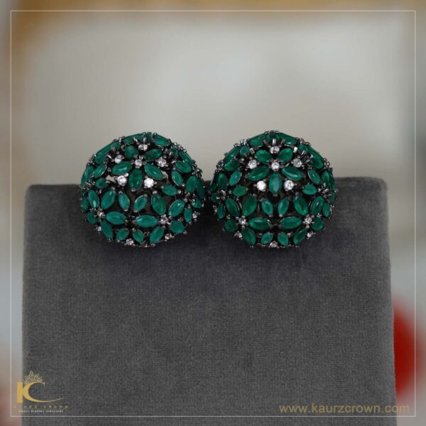 Divine Emerald Green Earrings