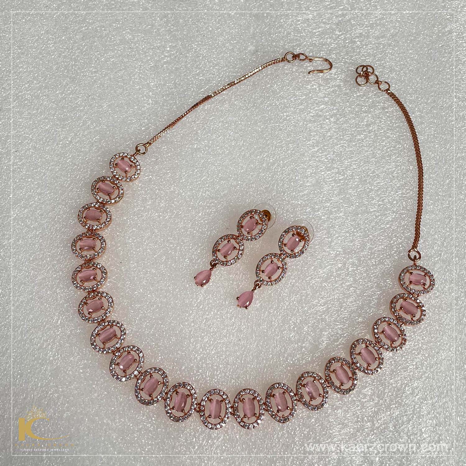 Elite Pink Necklace set