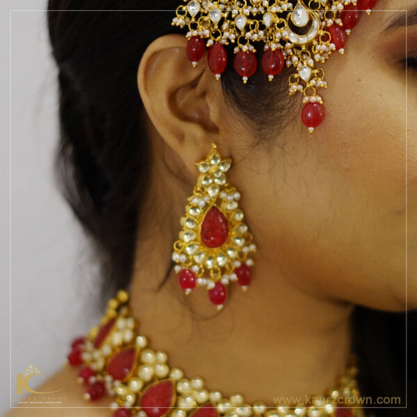 Rabia Red Necklace Set