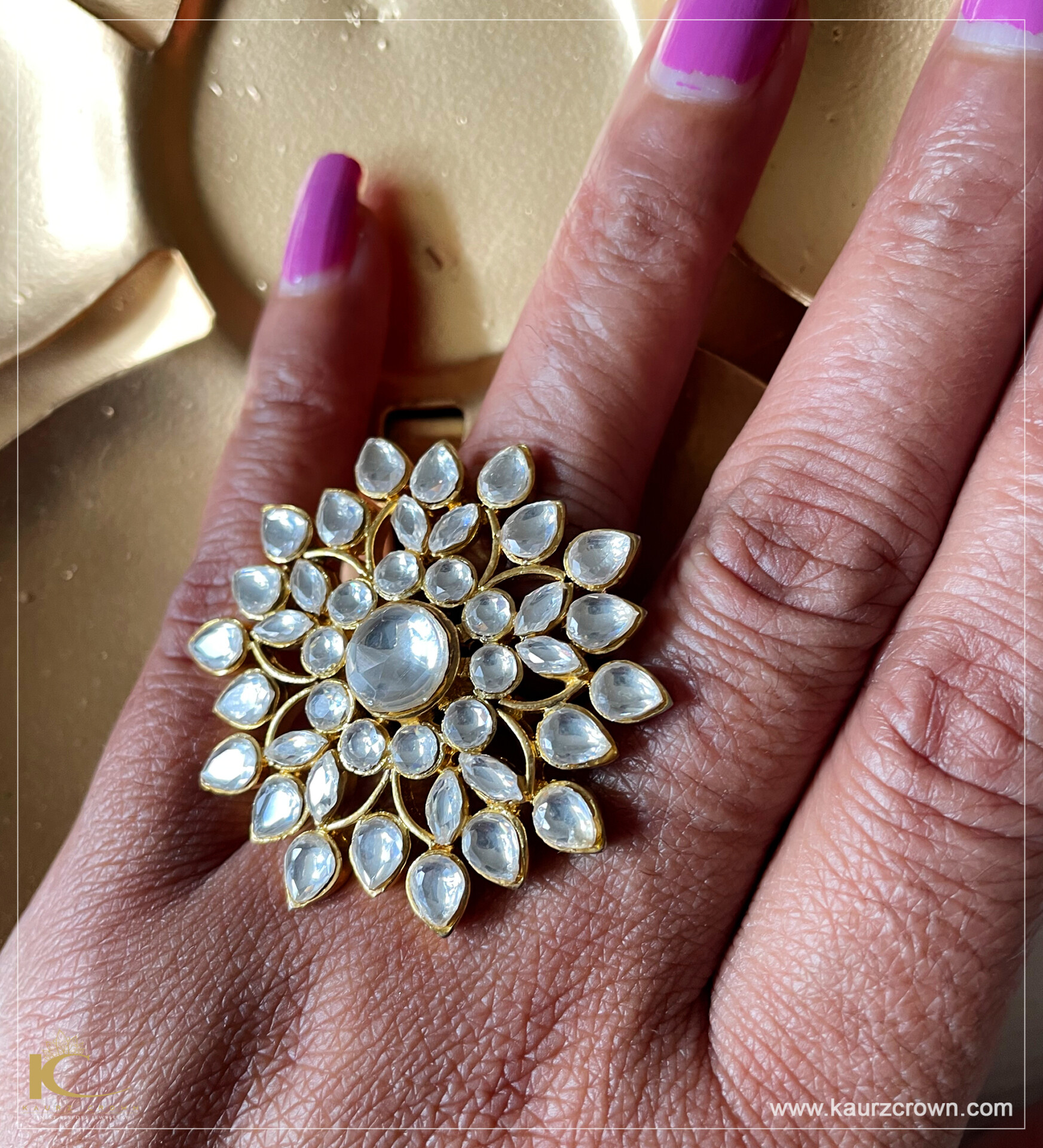 Kundan Collection - Rings Tagged 