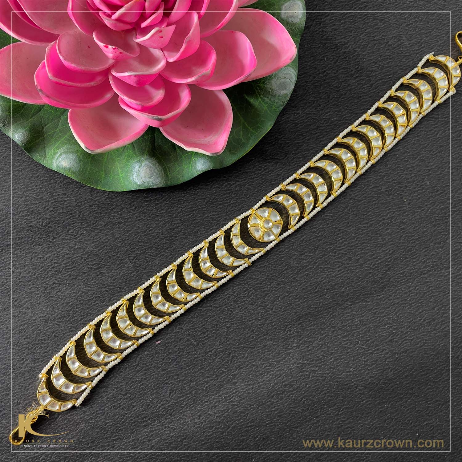 Hunar Golden Headband – KaurzCrown.com