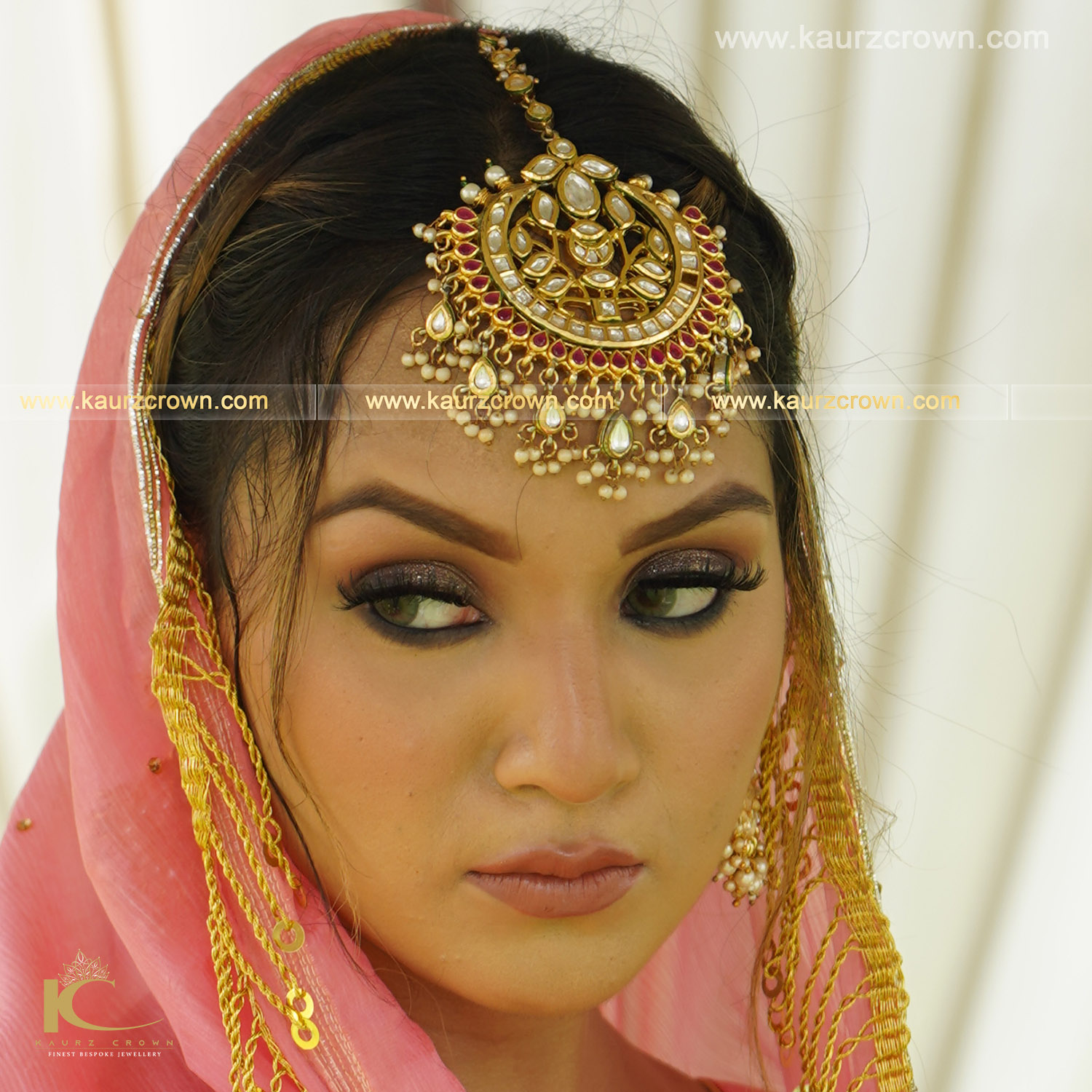 Suhab Tikka , kaurz crown jewellery , punjabi tikka , traditional jewellery , suhab gold plated tikka , online jewellery store