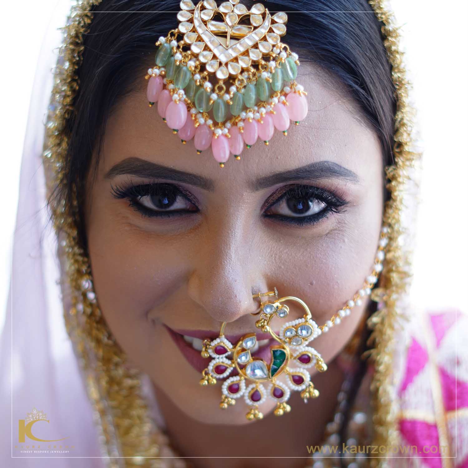 44% OFF on Anuradha Art Red Colour Designer Classy Golden Finish Trendy Dulhan  Nose Ring/ Nose Pin For Women/Girls on Amazon | PaisaWapas.com