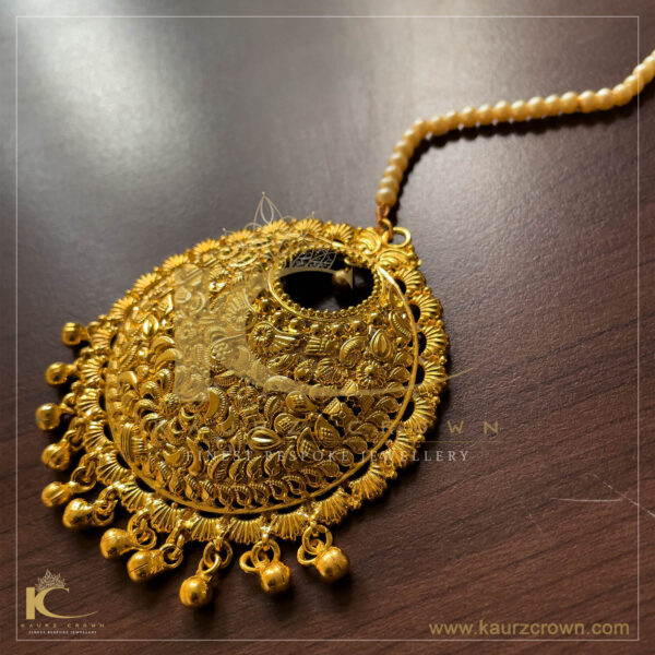 Aftaab Traditional Antique Gold Polished Tikka