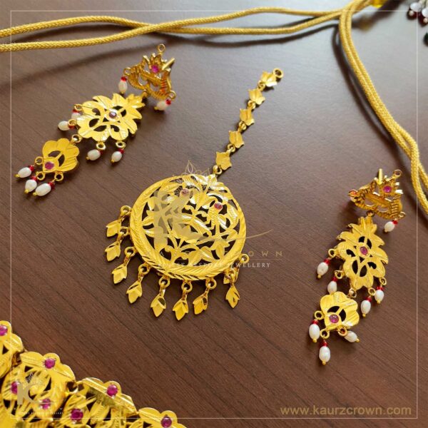 Riwayati Traditional Gold Plated Choker Set