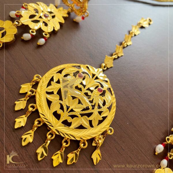 Riwayati Traditional Gold Plated Choker Set