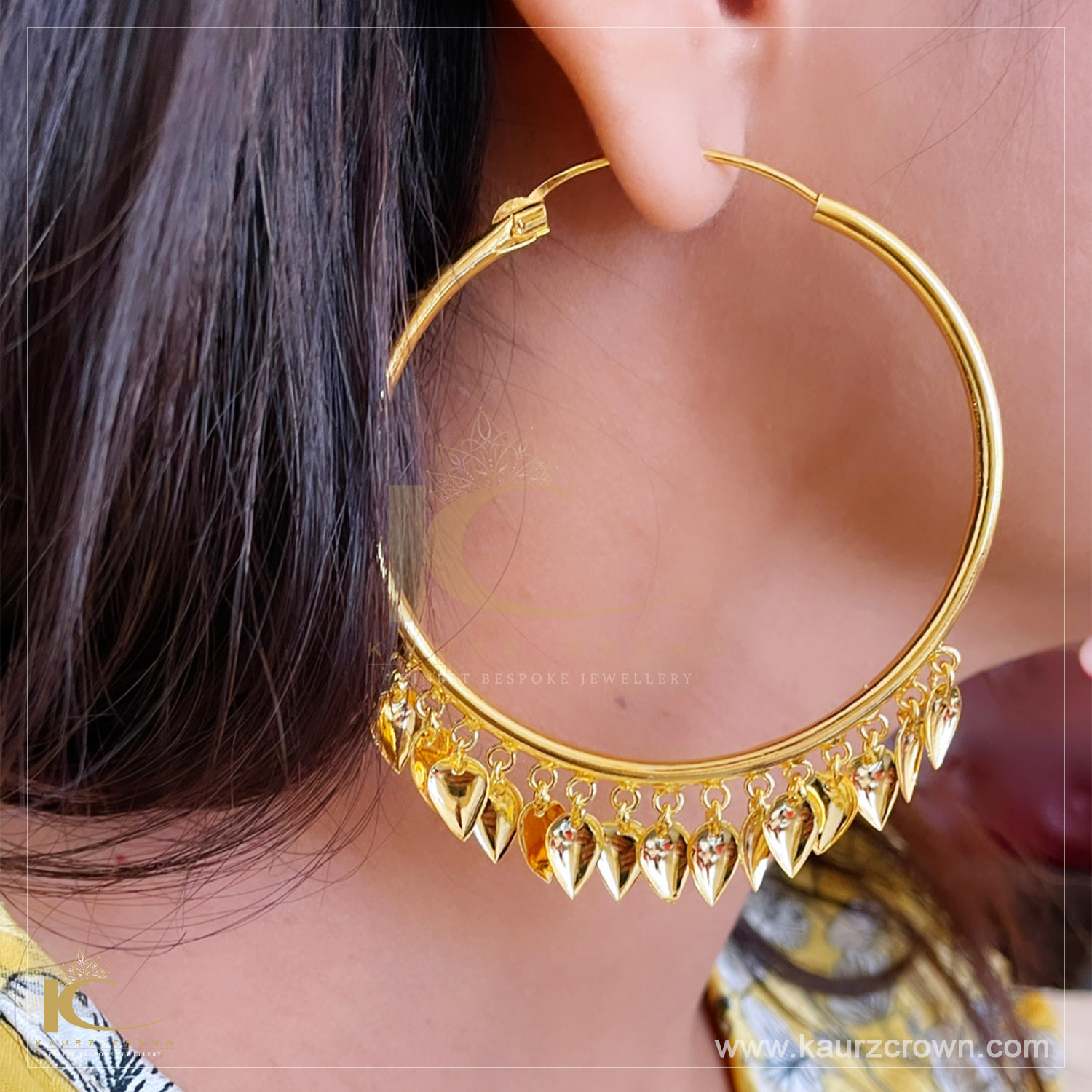 Peepal patti #jewellery is a light-weight leaf-shaped jewellery, which is a  must-have for all #Punjabi brides! Dhera… | Industrial wedding, Jewelry  design, Jewelry
