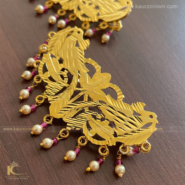 Riwayati Traditional Gold Plated Hair Pins ,Riwayati , gold plated , hair pins , punjabi jewellery , kaurz crown , jewellery , traditional jewellery