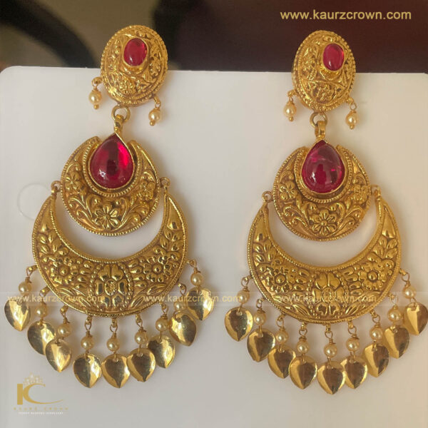 Buy Fida Antique Gold Plated Jhumka Earring @ Best Price