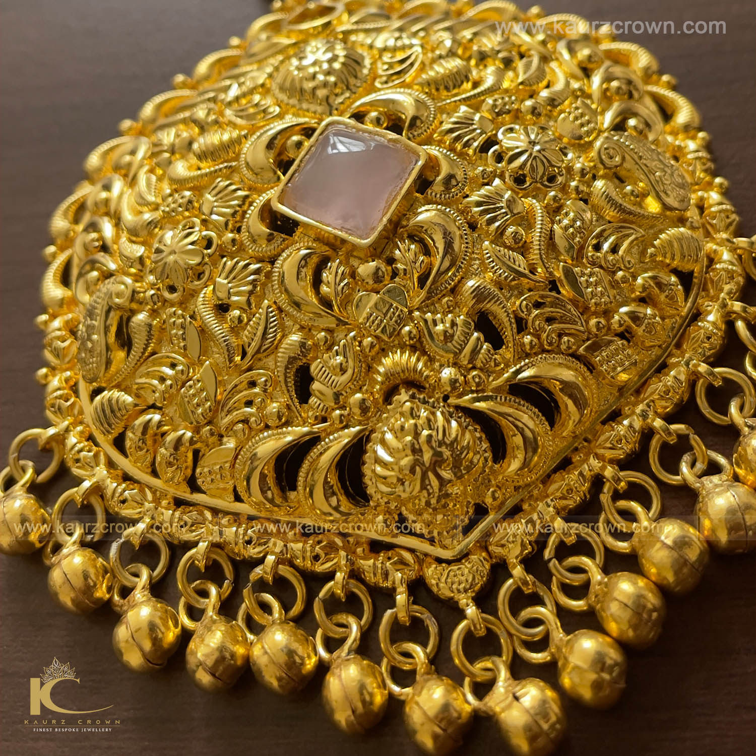 Zaina Traditional Antique Gold Plated Tikka , Tikka , Gold plated , Zaina , punjabi jewellery , gold punjabi , gold tikka