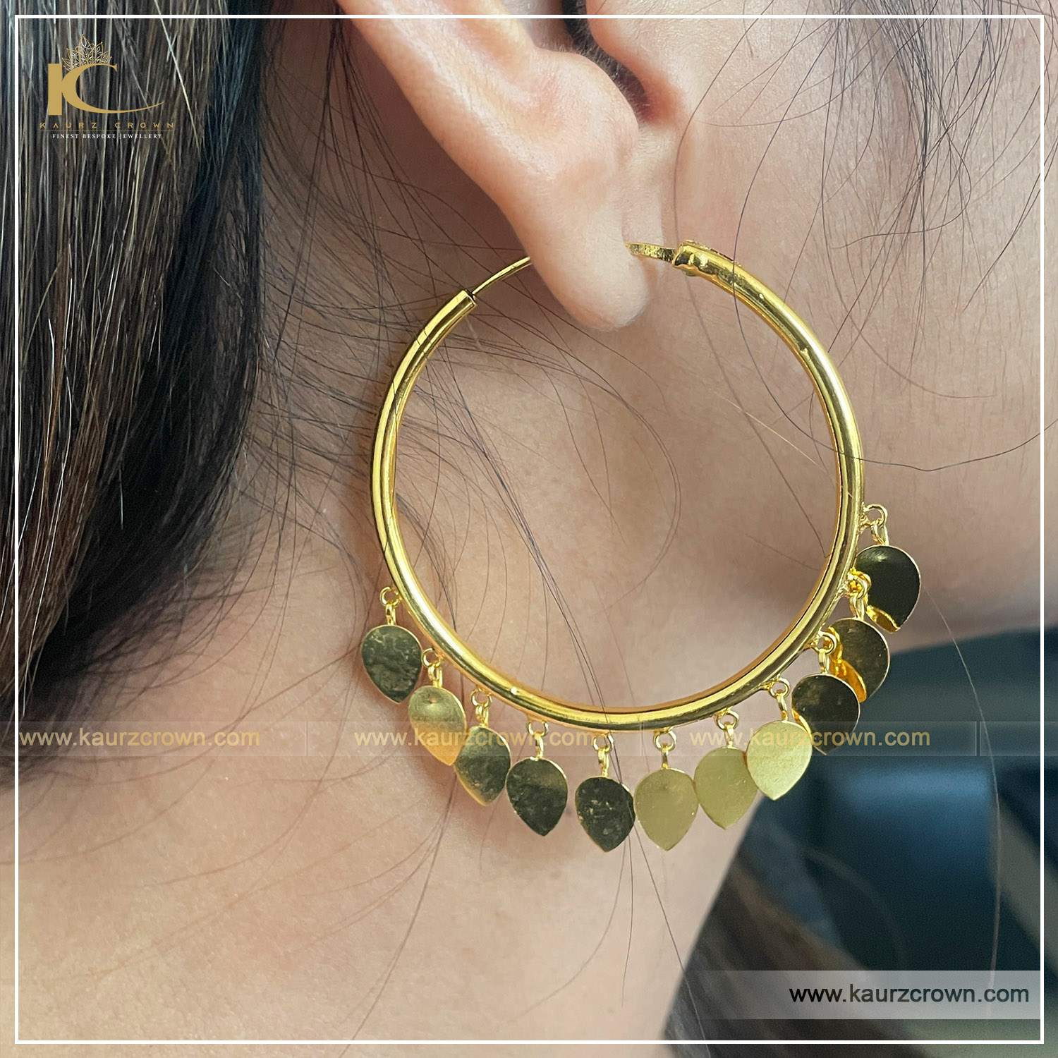 Jadau Earring Punjabi Jewelry Pipal Patti Earrings Chandbali Earrings Pearl  Earrings India Punjabi Jadau Jewelry Pakistani Earrings - Etsy Sweden