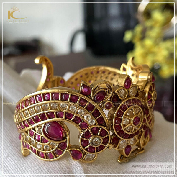 Hina Traditional Gold Plated Bangles , kaurz crown , punjabi jewellery , online jewellery store , gold plated