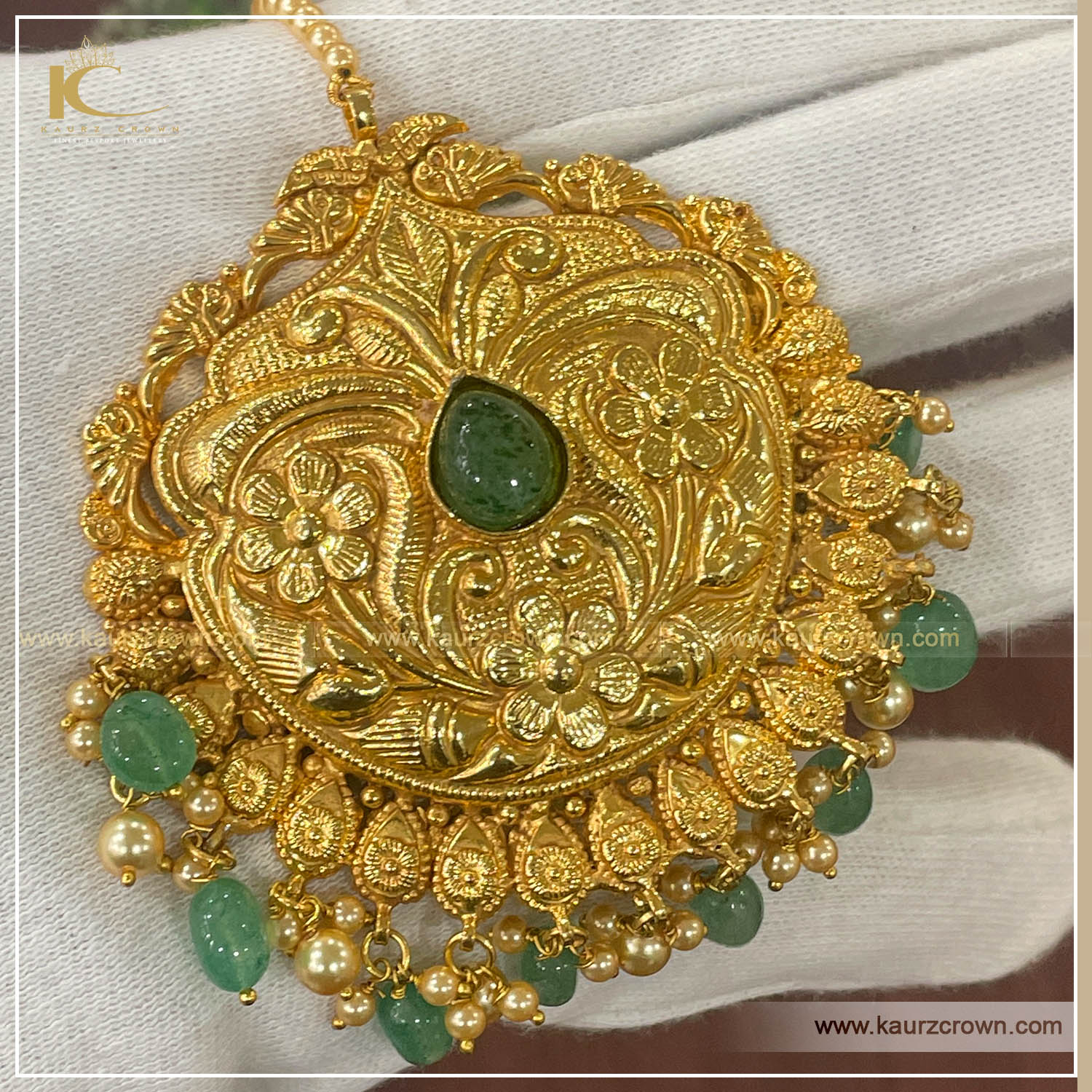 Mahreen Traditional Antique Gold Plated Tikka , Mahreen tikka , traditonal jewellery , online jewellery store , gold plated jewellery , online store