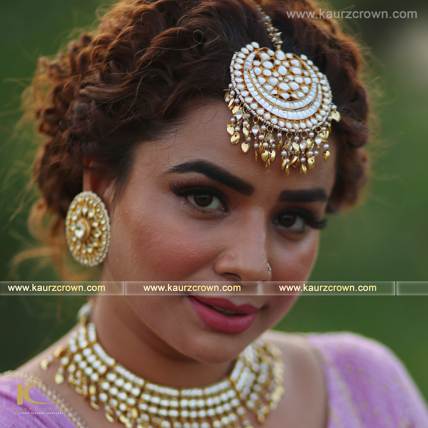 Nasheen Pipal Pattian Tikka , nasheen tikka , kaurz crown jewellery , online jewellery store , online shop , pipal pattian product , nasheen jewellery , gold plated jewellery