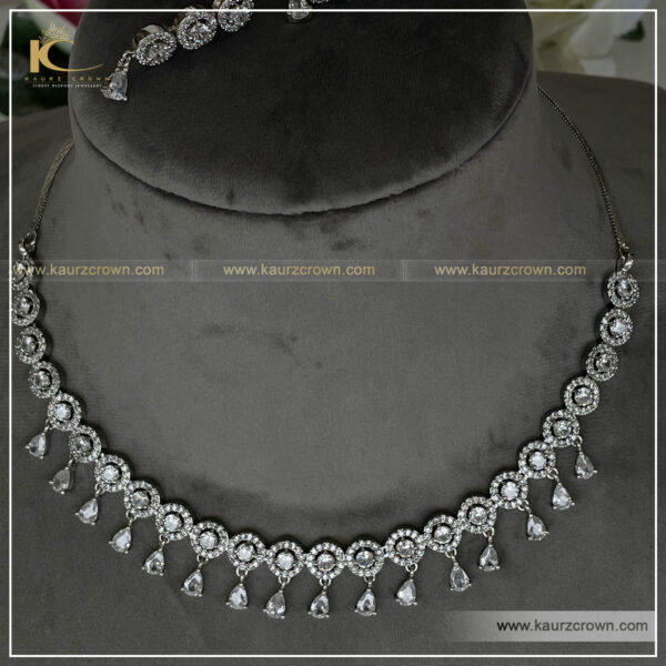 Numaish Necklace Set , American Diamond jewellery , online jewellery store , kaurz crown jewellery , online store