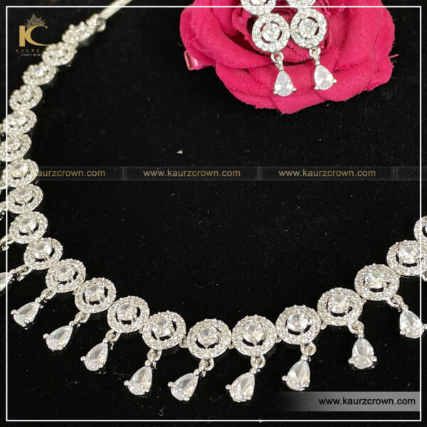 Numaish Necklace Set , American Diamond jewellery , online jewellery store , kaurz crown jewellery , online store