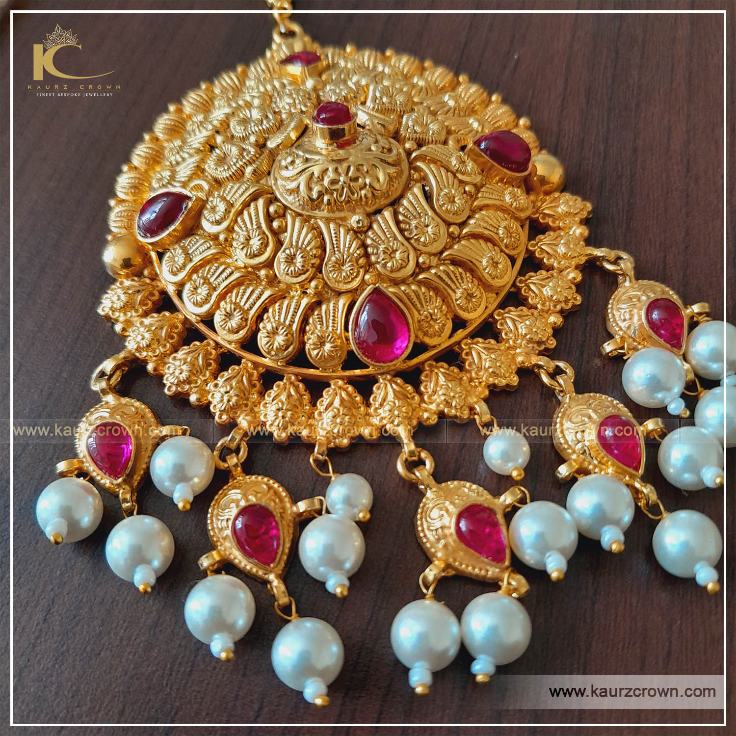 Paakizah Traditional Antique Gold Plated Bridal Necklace Set , kaurz crown jewellery , paakizah choker set , online jewellery store , online jewellery shop