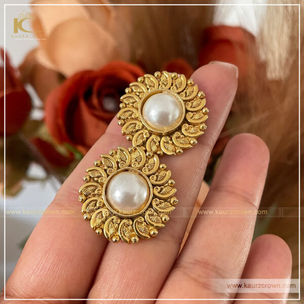 punjabi bali jewellery new stylish gold earrings designs#241 - YouTube