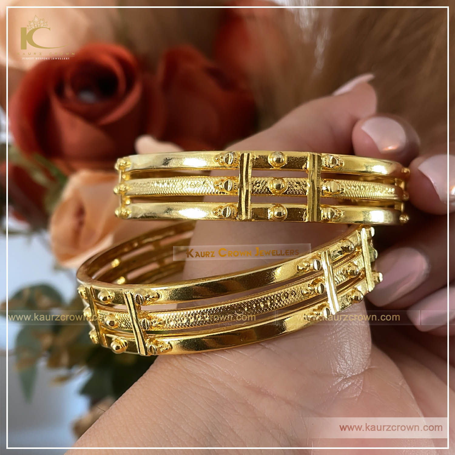 Zinnat Traditional Antique Gold Plated Bangles , gold plated bangles , kaurz crown online jewellery store